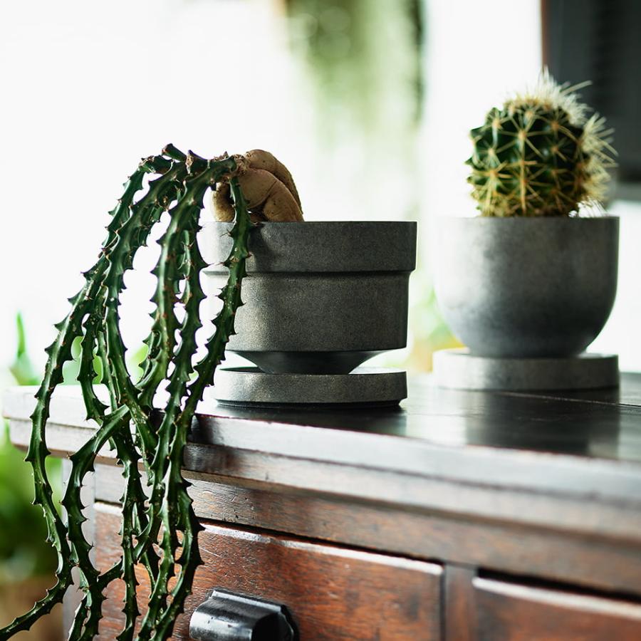 TEDDY PLANTER【FOUNTAIN/FOUNDRY】アルミ鋳物職人が作った植木鉢