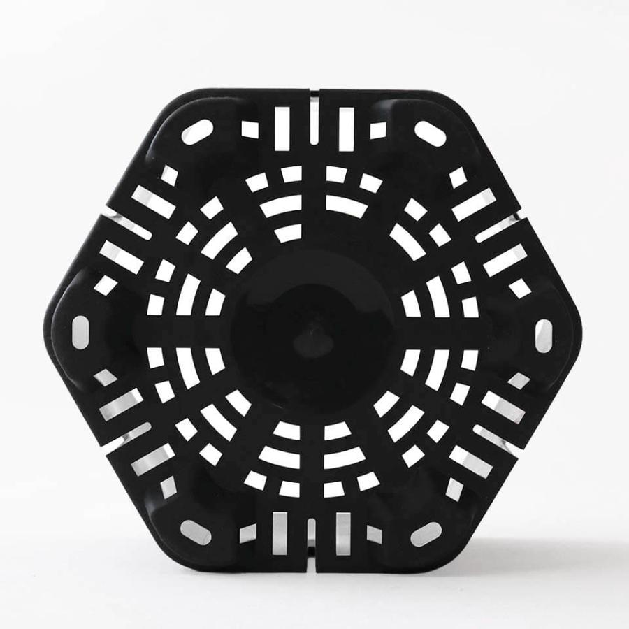 Hexa Pot 5号／植木鉢 スリット鉢 サークリング防止 通気 排水 作業