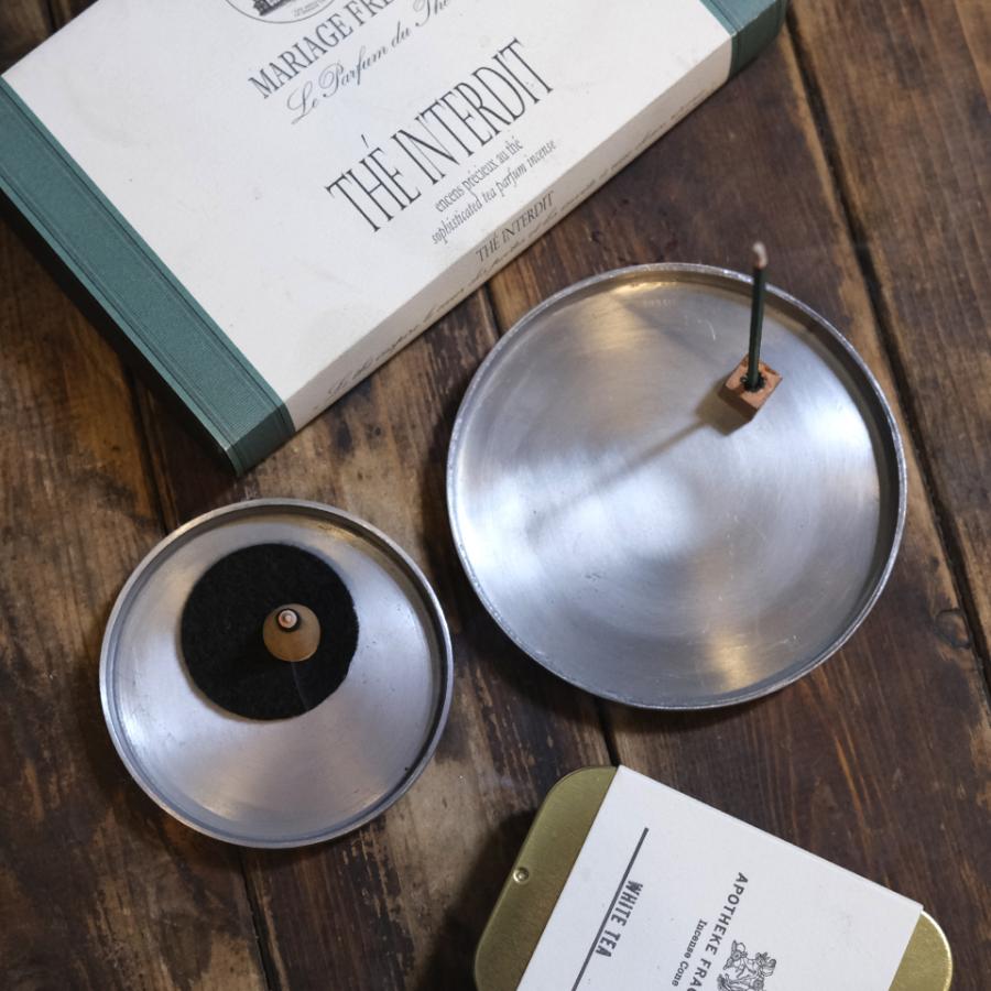 PLATE SAUCER【 10cm 】アルミソーサー 受け皿 鉢皿 さびにくい