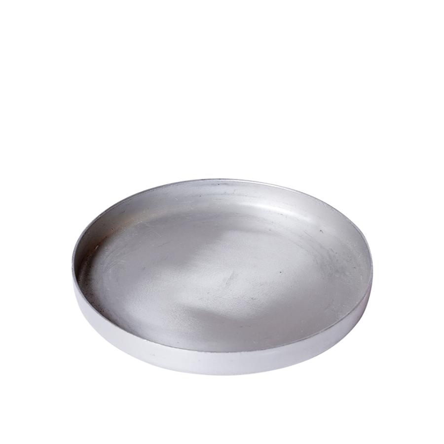 PLATE SAUCER【 18.5cm 】アルミソーサー 受け皿 鉢皿 さびにくい