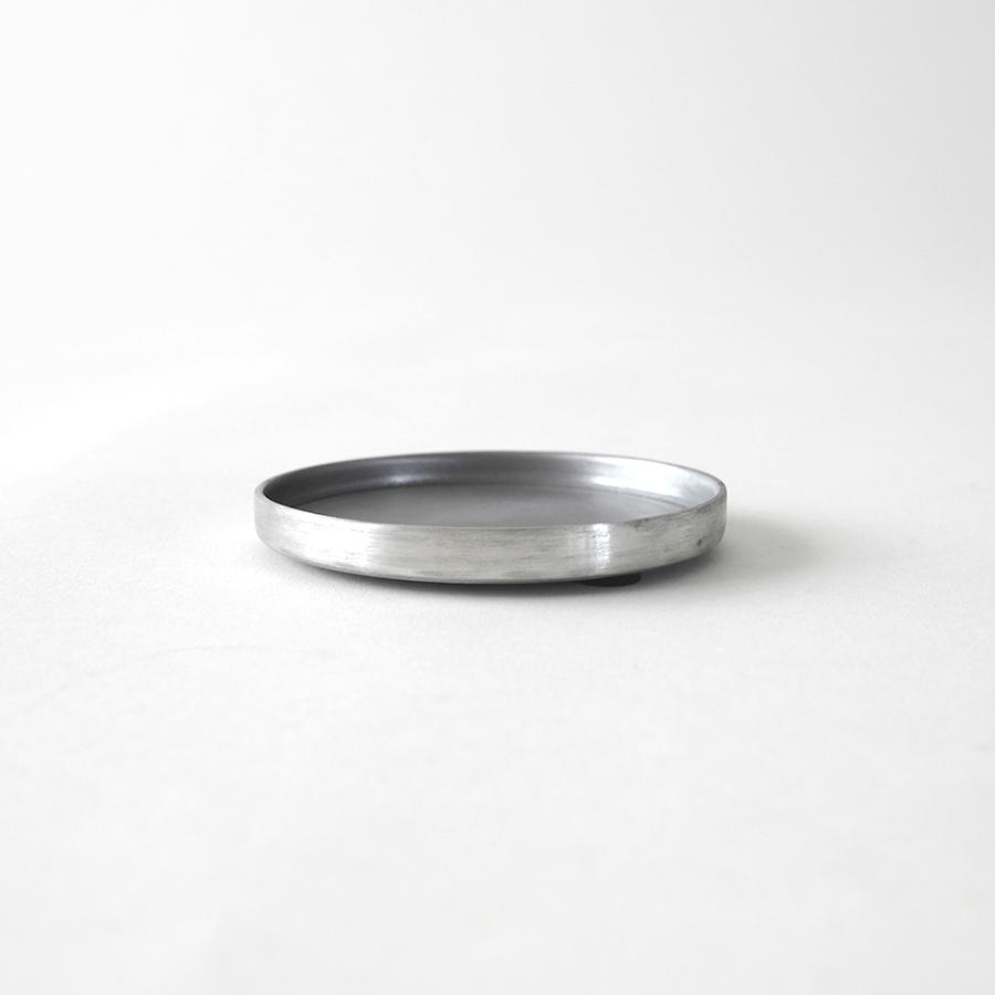 PLATE SAUCER【 7.5cm 】アルミソーサー 受け皿 鉢皿 さびにくい