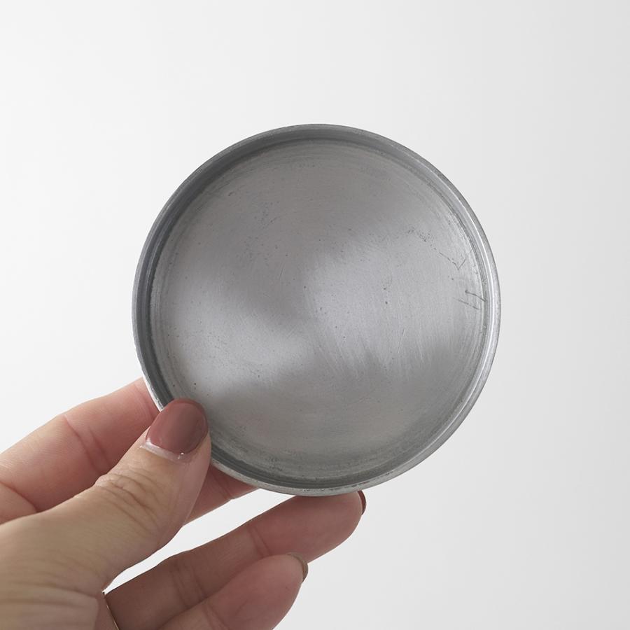PLATE SAUCER【 7.5cm 】アルミソーサー 受け皿 鉢皿 さびにくい