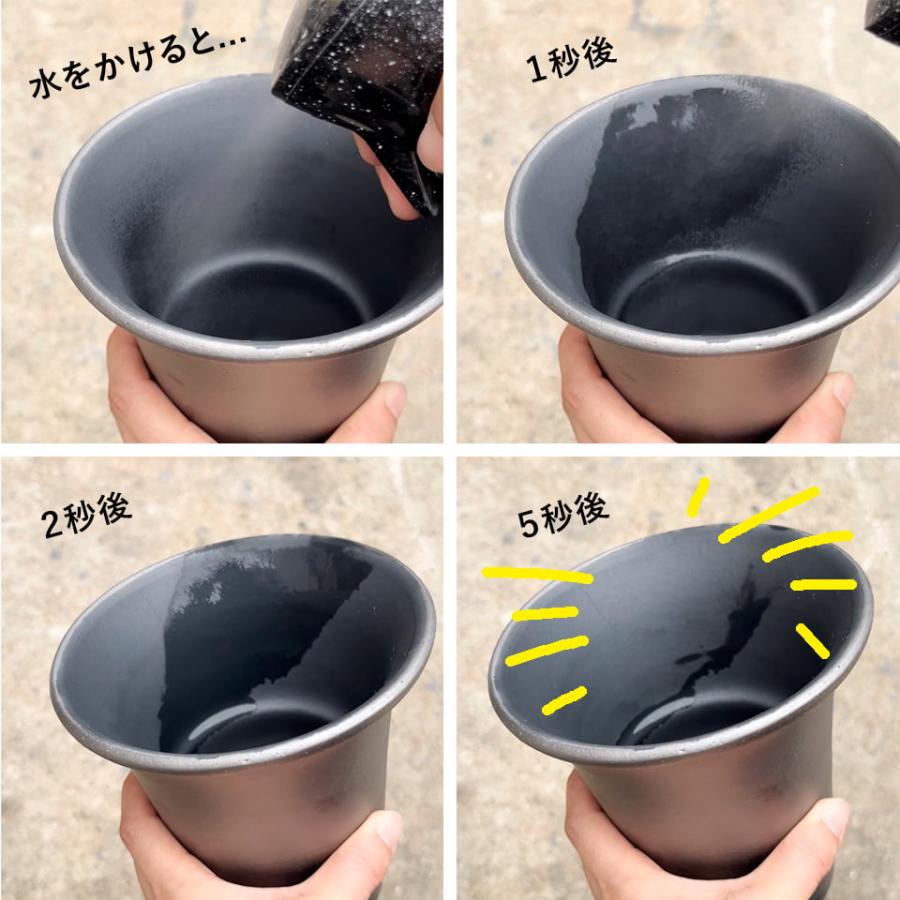 SMOKED POT【Tシリーズ 】4号 Φ12cm 陶器 植木鉢 深鉢 浅鉢 いぶし鉢
