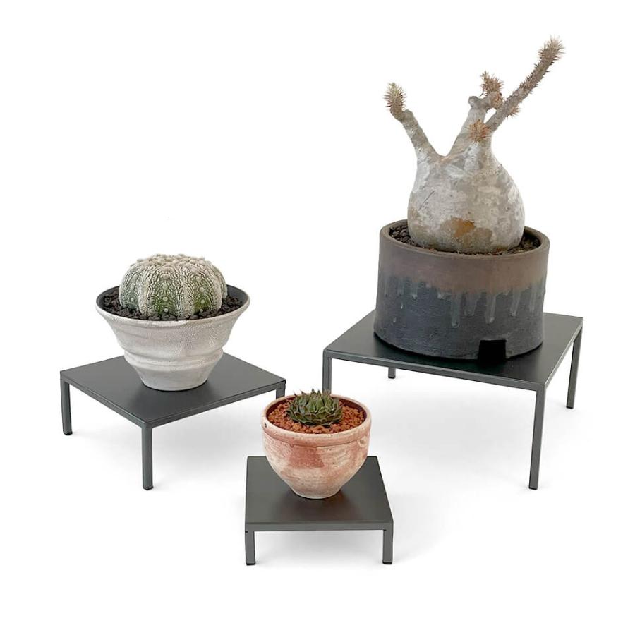 IRON POT TABLE【size L】アイアンポットテーブル Lサイズ スクエア