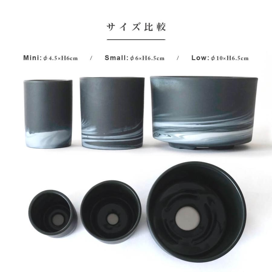 Kitagawa Kazuki【円柱-Mini-】Φ4.5×H6cm 植木鉢 1.5号 ミニ鉢