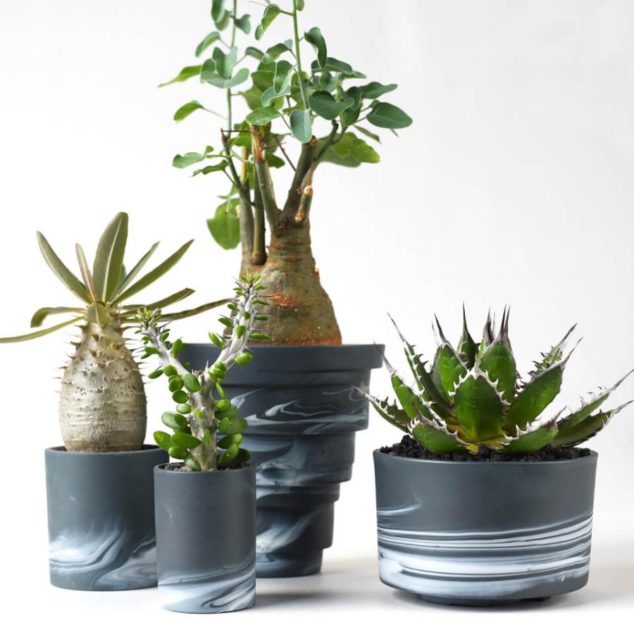 Kitagawa Kazuki【円柱-Mini-】Φ4.5×H6cm 植木鉢 1.5号 ミニ鉢