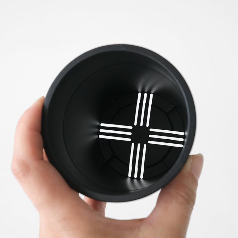 Maceta - Plastic Pot - BasicLong【Size3】Φ78mm×H83mm 内径70mm マセタ プラ鉢 長鉢 深鉢 植木鉢 黒 マット 艶消し 排水性 おしゃれ 室内 浅鉢 3号 実生 |  | 07