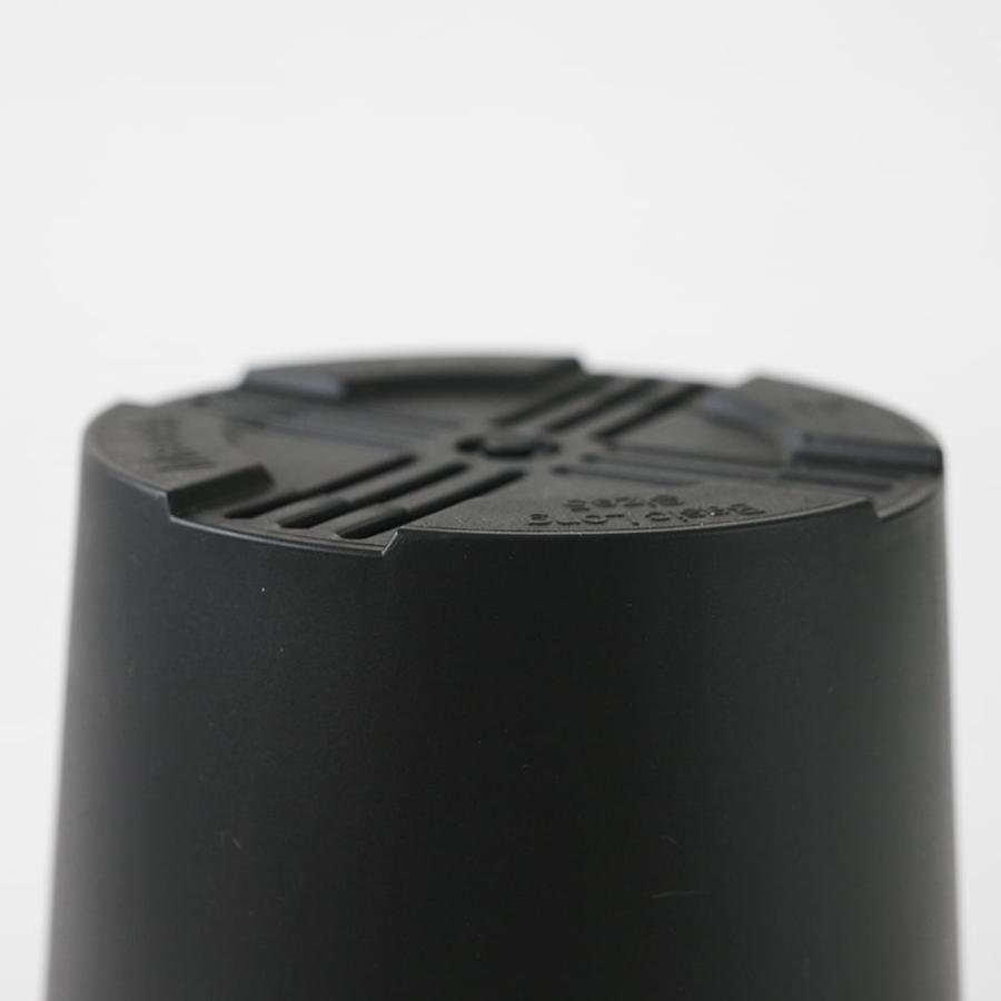 Maceta - Plastic Pot - BasicLong【Size3】Φ78mm×H83mm 内径70mm マセタ プラ鉢 長鉢 深鉢 植木鉢 黒 マット 艶消し 排水性 おしゃれ 室内 浅鉢 3号 実生 |  | 06