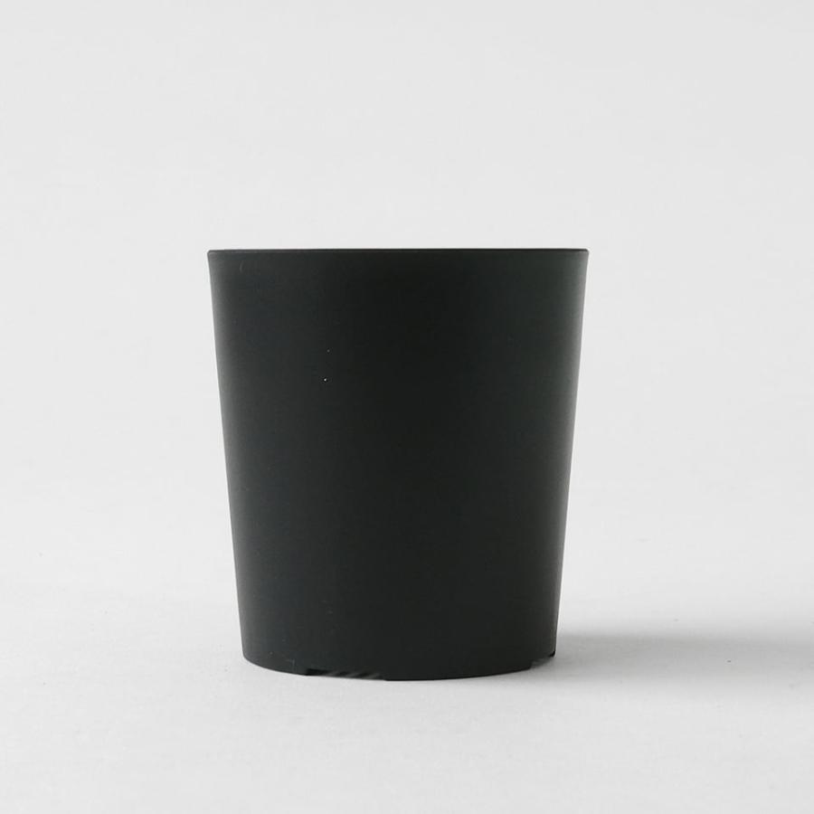 Maceta - Plastic Pot - BasicLong【Size3】Φ78mm×H83mm 内径70mm マセタ プラ鉢 長鉢 深鉢 植木鉢 黒 マット 艶消し 排水性 おしゃれ 室内 浅鉢 3号 実生 |  | 05