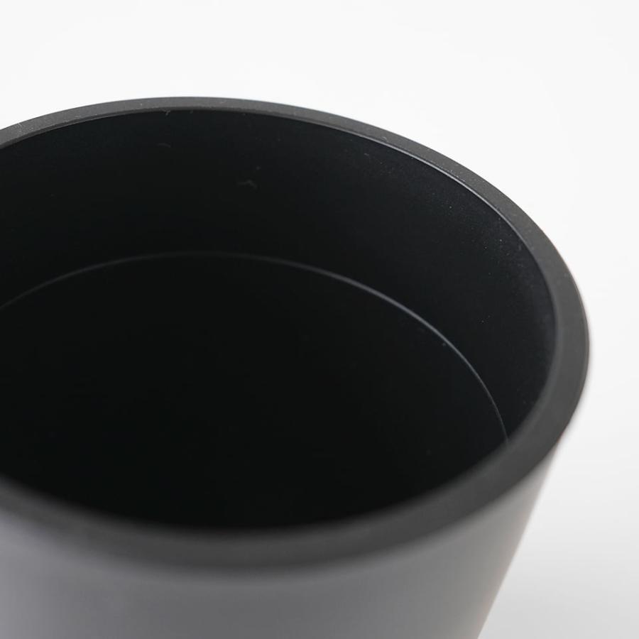 Maceta - Plastic Pot - BasicLong【Size3】Φ78mm×H83mm 内径70mm マセタ プラ鉢 長鉢 深鉢 植木鉢 黒 マット 艶消し 排水性 おしゃれ 室内 浅鉢 3号 実生 |  | 03
