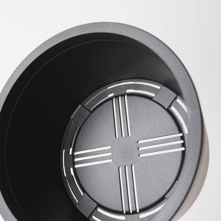 Maceta PlasticPot／BasicLow【Size5】Φ124mm×H66mm 内径111mm マセタ プラ鉢 植木鉢 黒 マット 艶消し 排水性 おしゃれ 室内 浅鉢 4号 実生 子株 |  | 03