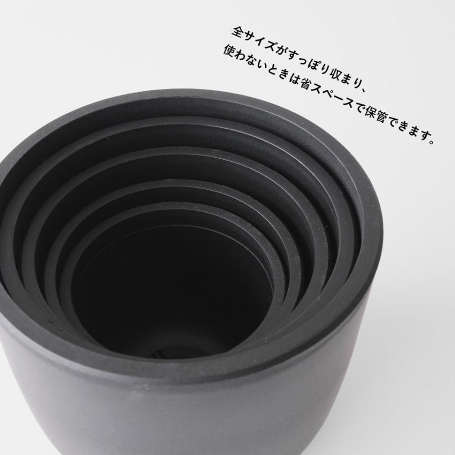 Maceta PlasticPot／BowlLong【Size4】Φ87mm×H77mm 内径77mm マセタ