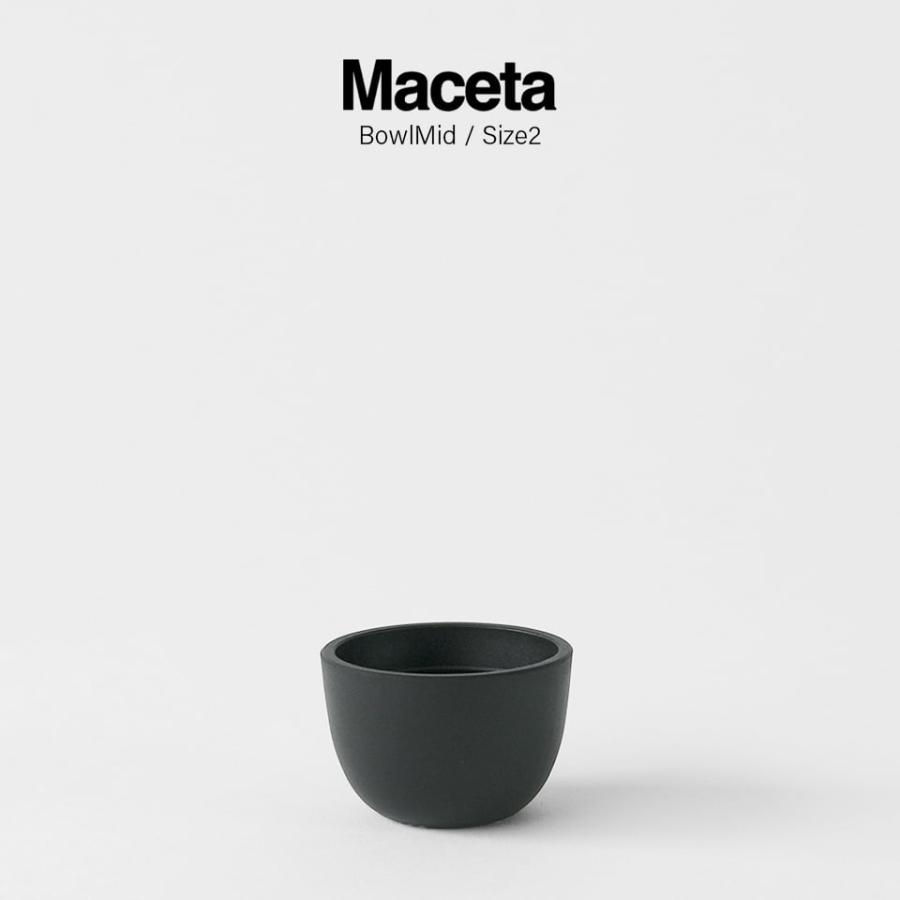 Maceta PlasticPot／BowlMid【Size2】Φ56mm×H38mm 内径50mm マセタ