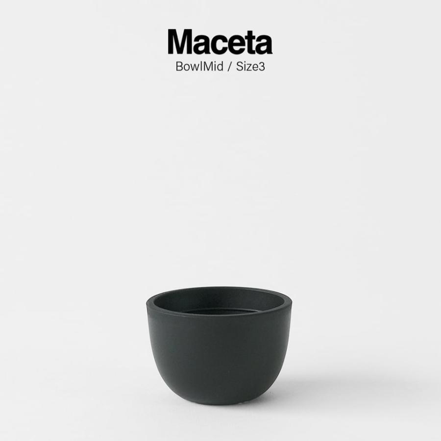 Maceta PlasticPot／BowlMid【Size3】Φ67mm×H45mm 内径60mm マセタ