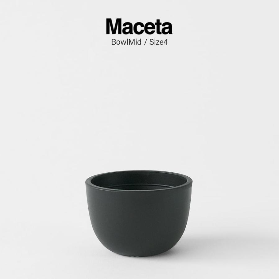 Maceta PlasticPot／BowlMid【Size4】Φ78mm×H52mm 内径70mm マセタ