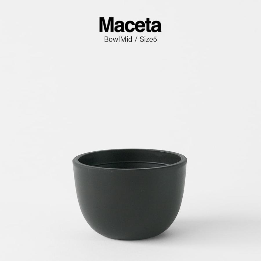 Maceta PlasticPot／BowlMid【Size5】Φ89mm×H60mm 内径80mm マセタ