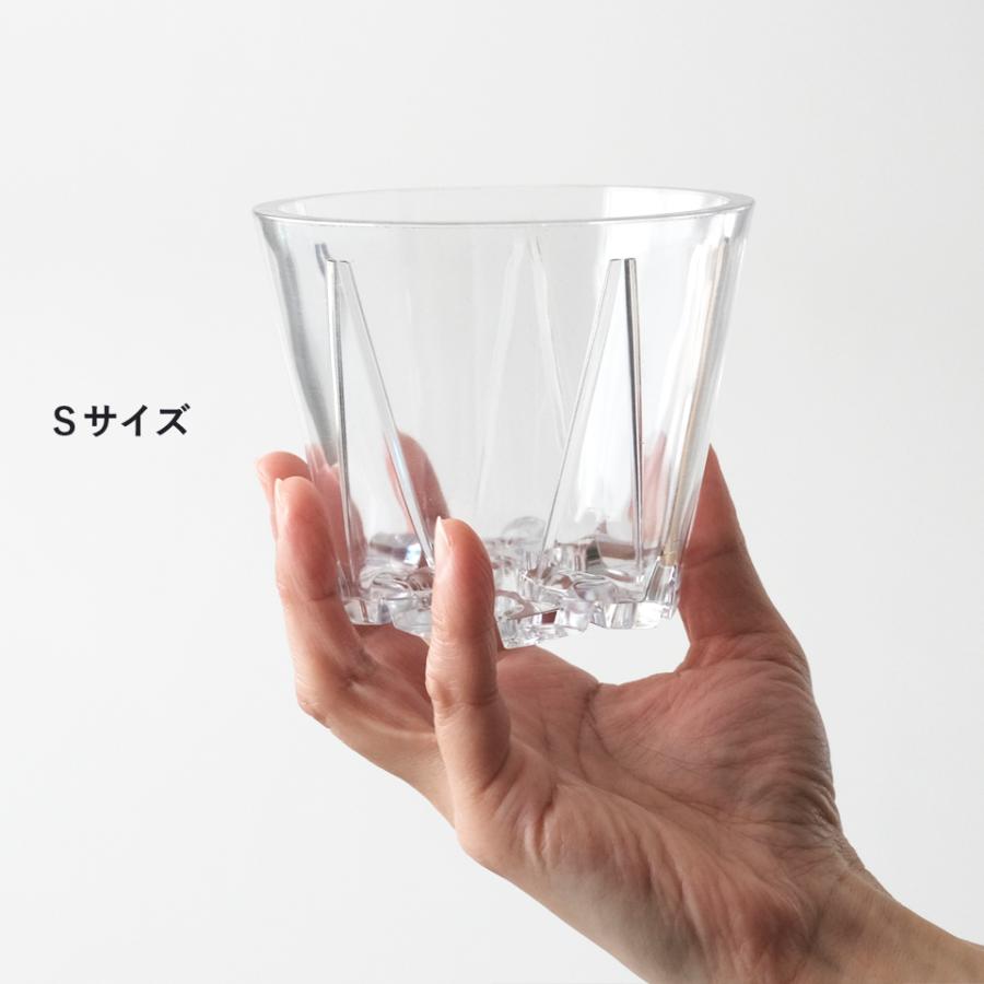 NEKKO-MIERU POT【S】3号 排水性・通気性に優れた「根が見える透明プラ