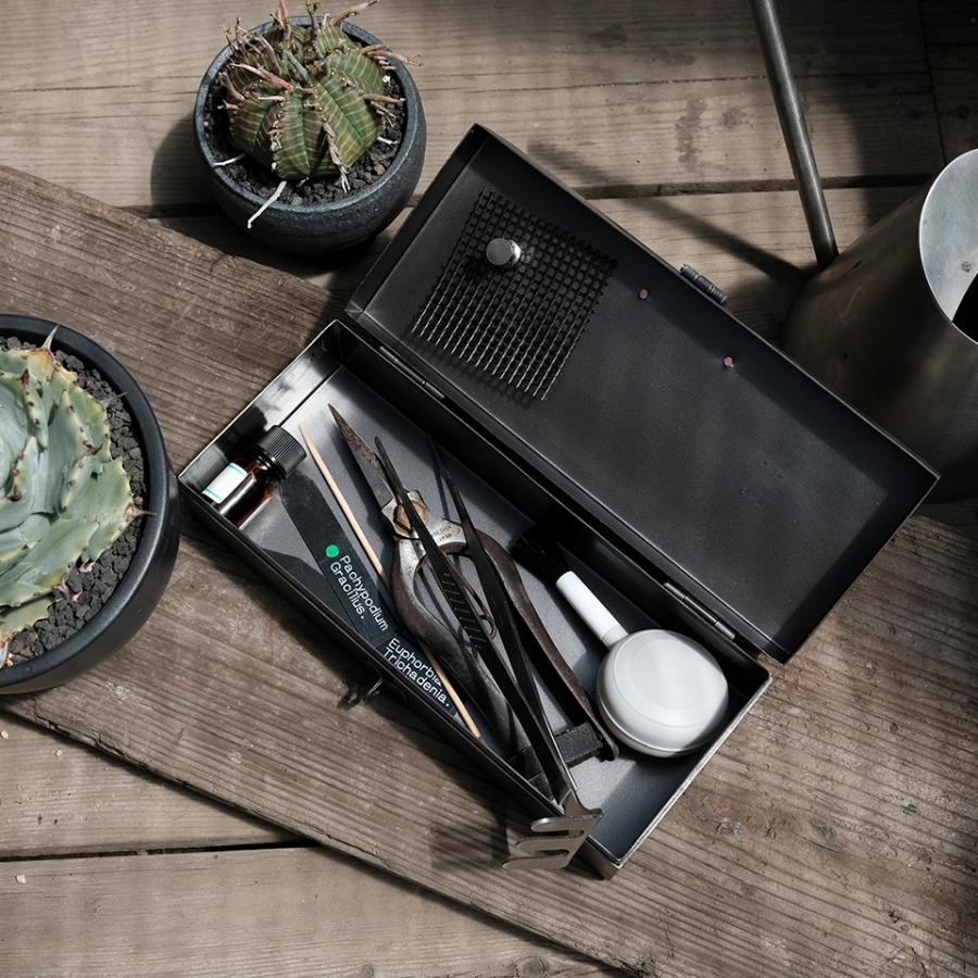 INDUSTRIAL MINI TOOL BOX POST GENERAL スチール 鉄 道具箱 ミニマル