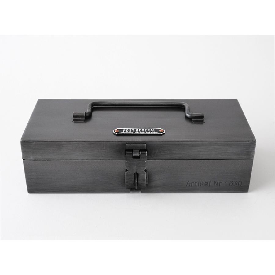 INDUSTRIAL MINI TOOL BOX POST GENERAL スチール 鉄 道具箱 ミニマル