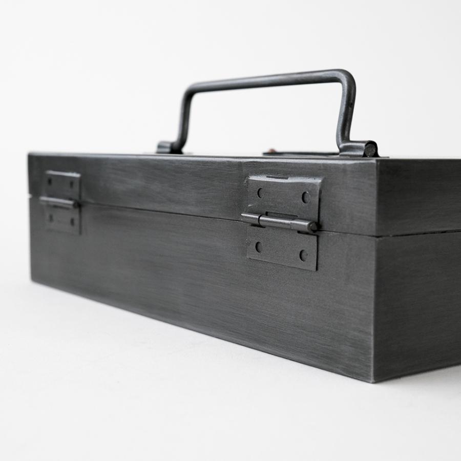 INDUSTRIAL MINI TOOL BOX POST GENERAL スチール 鉄 道具箱 ミニマル