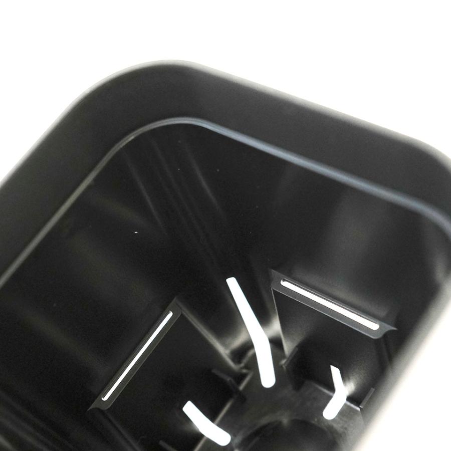 単品】プレステラ【 75 】64mm×57mm 2.5号 黒 スリット鉢 プラ鉢 育成