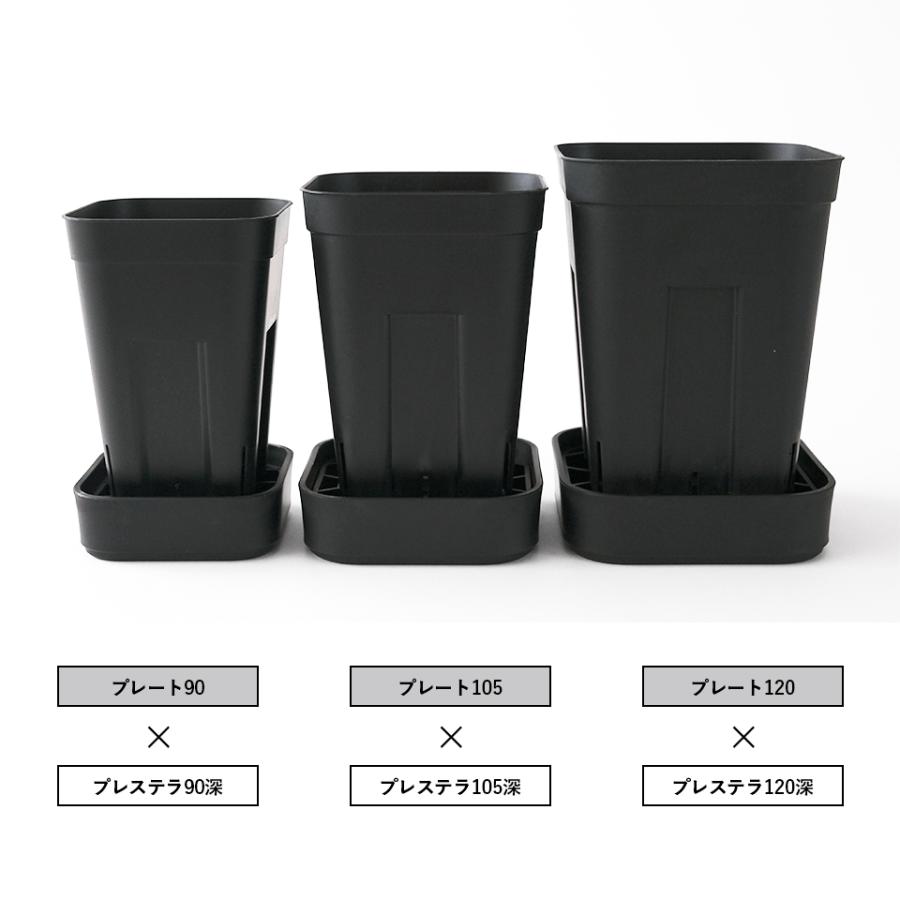 プレステラプレート105 排水性のよいメッシュ構造の受け皿 R3LABO 日本