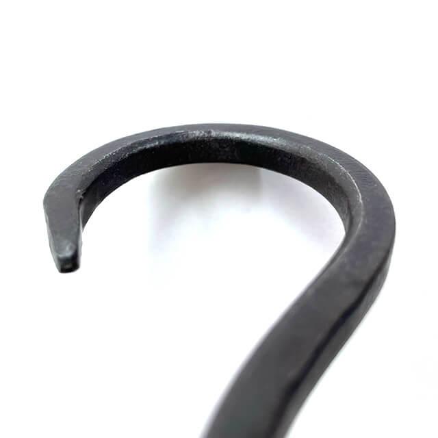 アイアン S字フック Lサイズ】64129 Sフック Sカン S形 S型 ブラック