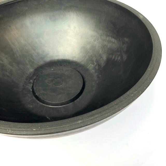 BLACK PLASTIC POT【SHALLOW TYPE】25.5cm×10cm 黒 プラ鉢 8.5号