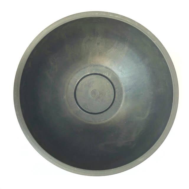 BLACK PLASTIC POT【SHALLOW TYPE】25.5cm×10cm 黒 プラ鉢 8.5号