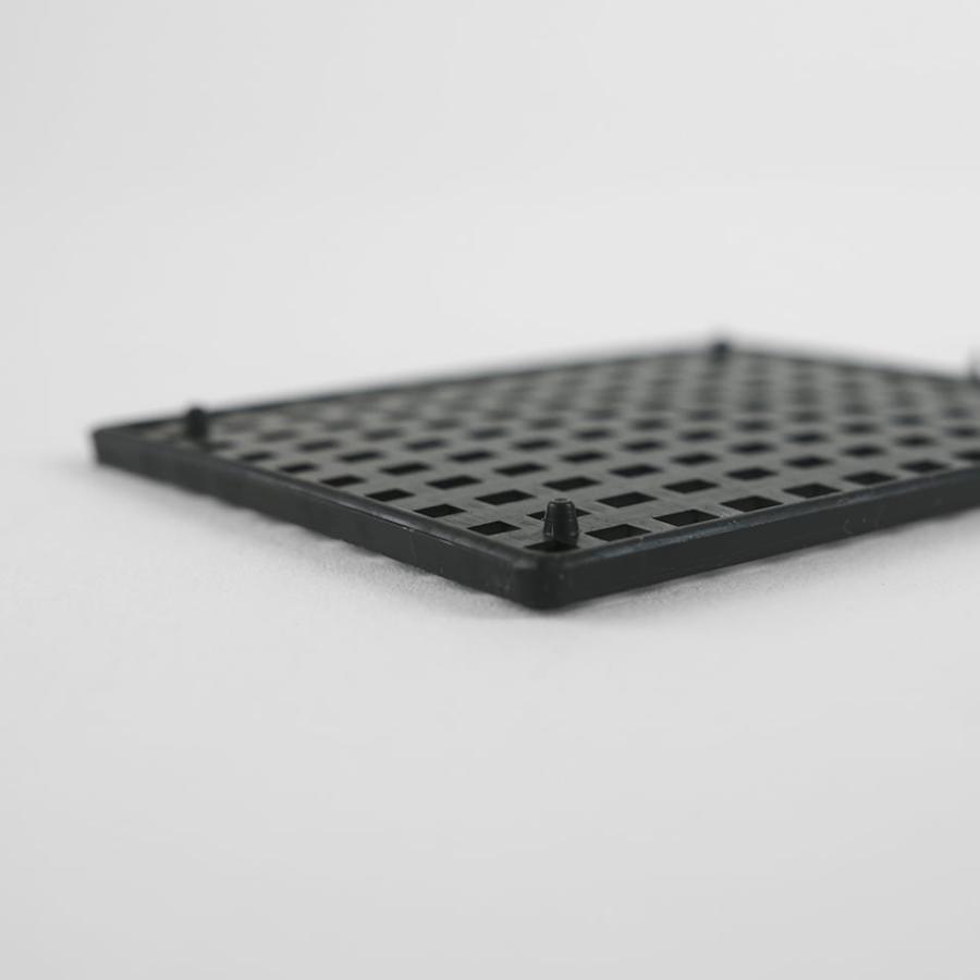 そのまま使える 鉢底ネット ハードタイプ（大）5cm×6cm 厚み3mm【10枚