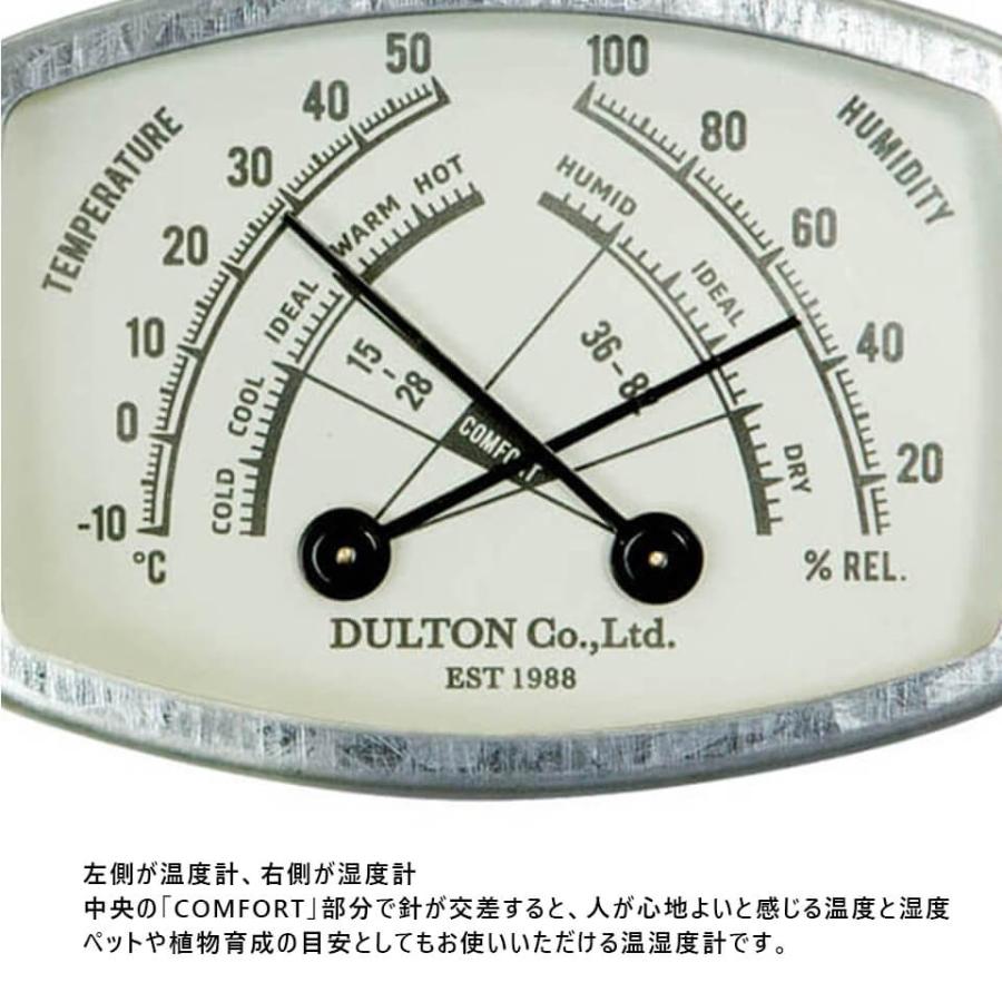 THERMO-HYGROMETER 【スクエアタイプ】電源不要 電池不要 マグネット式