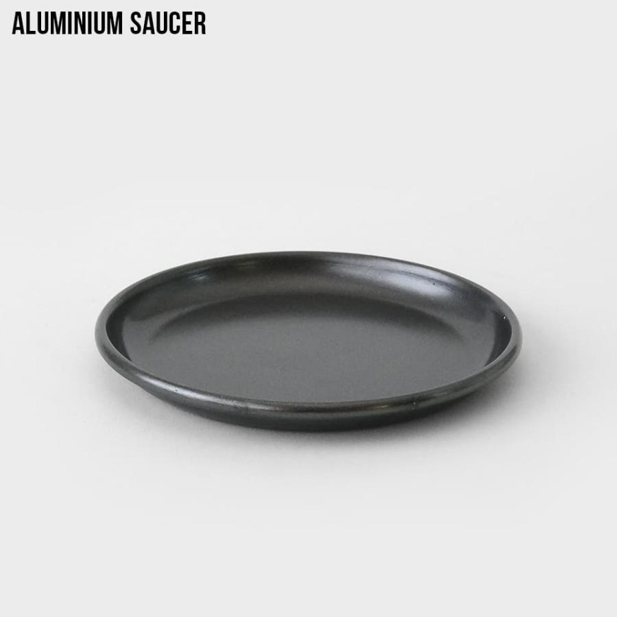ALUMINUM PLATE【アンティークブラック】M 直径12cm アルミプレート