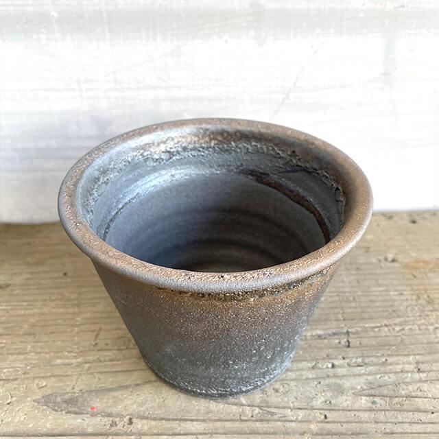 KAMIYAMA GOLD YOUHEN POT【金窯変スタンダード鉢 4号】 STANDARD TYPE