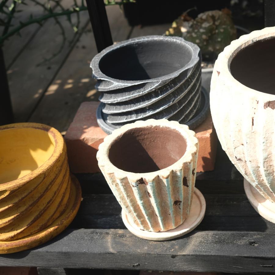 MARI-POT【サンドマーブル】植木鉢 陶器 4号 おしゃれ 北欧ガーデン