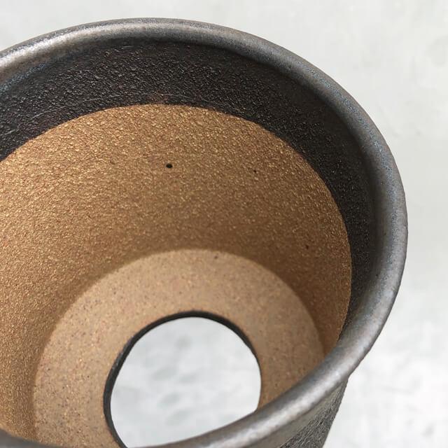 L*a様 天山→紫色 透かし彫り 陶器 植木鉢 L*a様 天山→紫色 透かし彫り 陶器 植木鉢