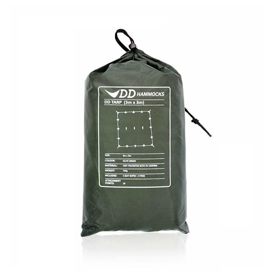 DD Hammocks ＼最長60日保証／ DDタープ 3x3 DD Tarp タープ 3×3 [英国