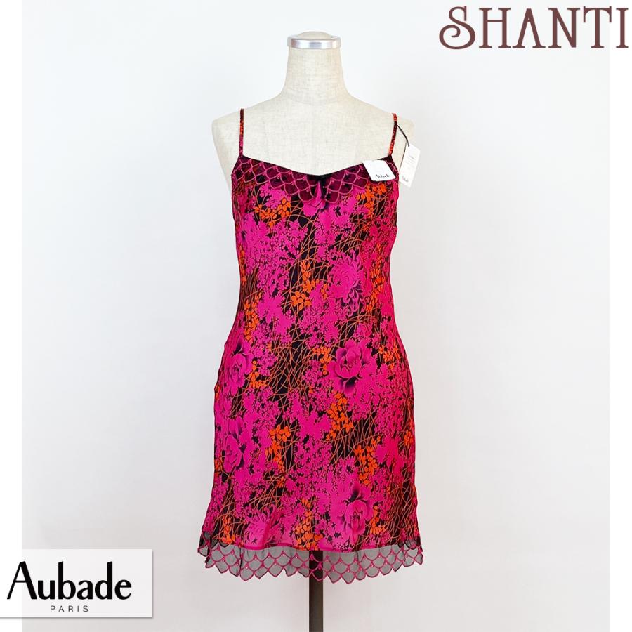 Aubade　オーバドゥ　ナイトドレス・スリップ　  サイズ2(M)  AUBADE-Y140-Blossom｜shanti-shop