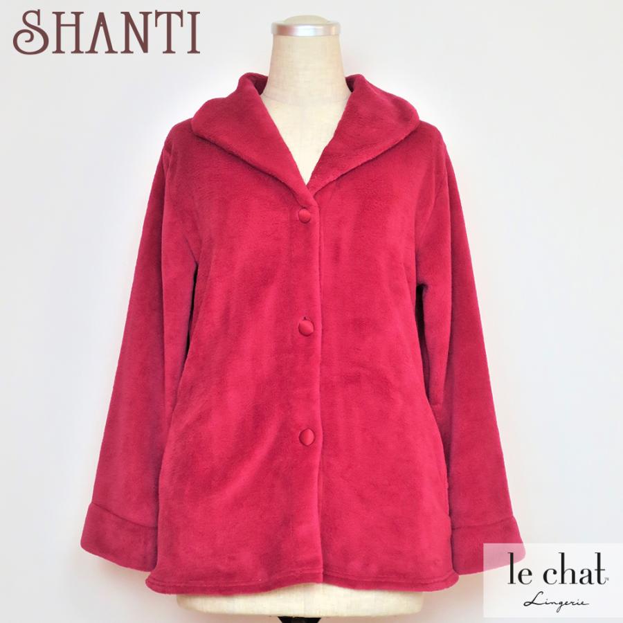 フランス le chatル シャ BASICシリーズ ショートガウンローブ・ローズ 