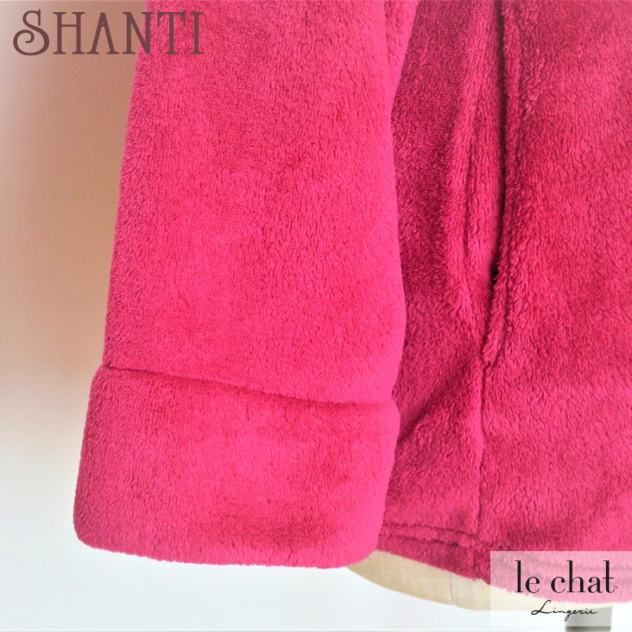 フランス le chatル シャ BASICシリーズ ショートガウンローブ・ローズ 