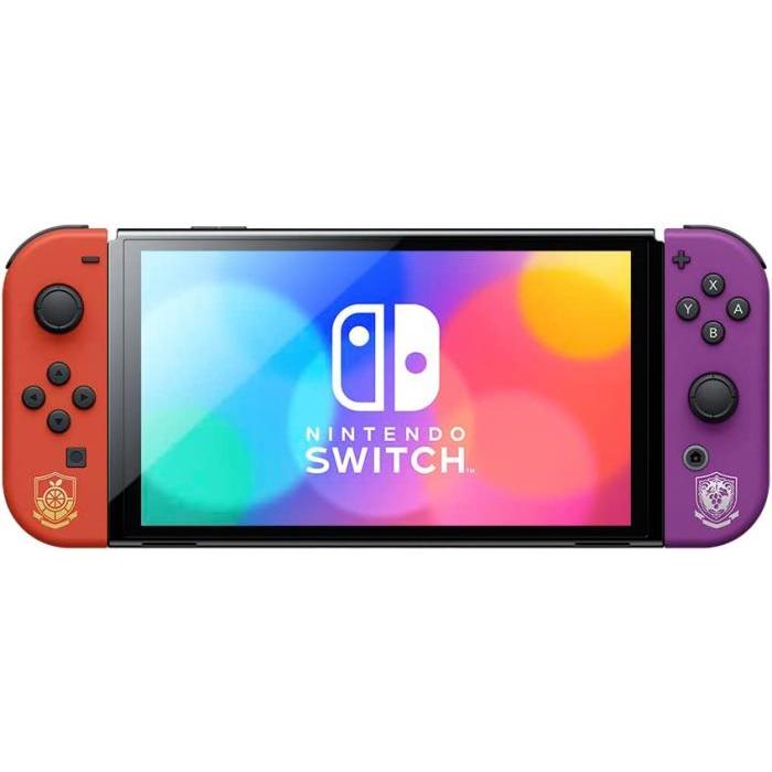 Nintendo Switch(有機ELモデル) スカーレット・バイオレットエディション｜sharanoki｜03