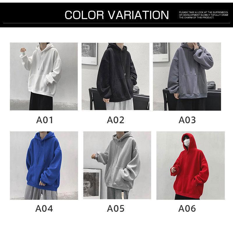 在庫一掃！】値下げ パーカー メンズ 無地 袖ライン 運動 通勤  