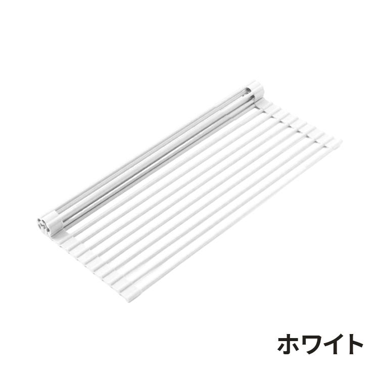 キッチン用品 台所 水切りラック シンク上 折り畳み水切り シリコン ラック カット可能 折りたたみ 錆びにくい耐熱 お手入れ簡単 新生活 抗菌 収納  M L 7色 |  | 27
