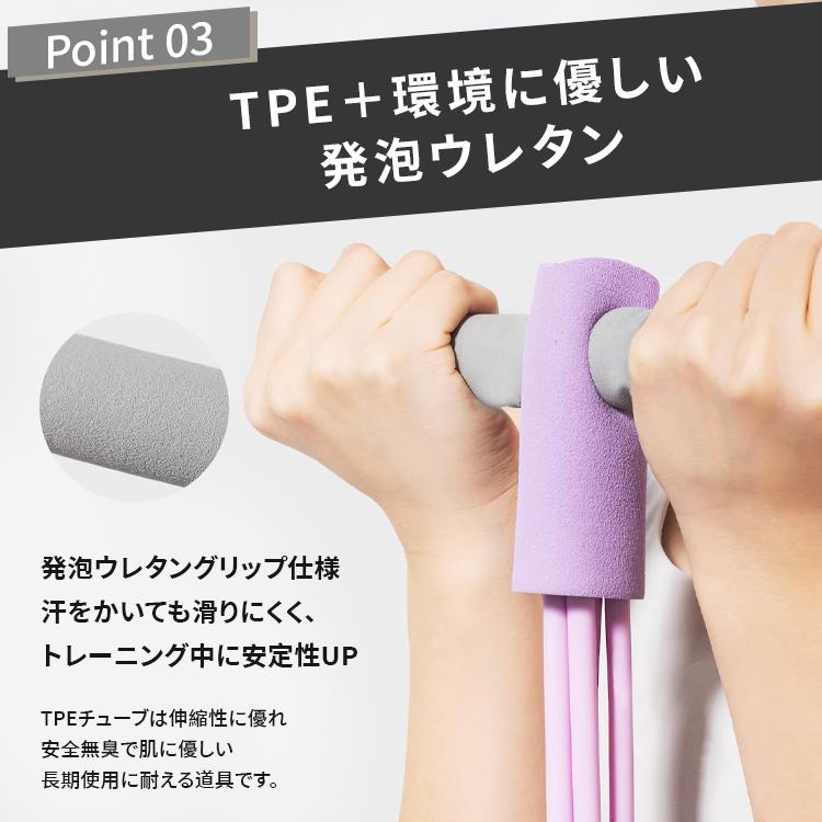 ペダル抵抗バンド アンクル 自宅 ピラティス 4チューブ 6チューブ バイカラー トレーニング ストレッチ フィットネス 体勢補正 美尻 腹筋器具 多機能 ダイエット |  | 11