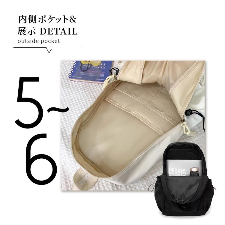 リュックサック レディース メンズ 大容量 軽量 ハンドバック 手上げ リュック 男女兼用 背面ポケット A4 2way 機内持ち 防災 通学 通勤 旅行 パソコン対応 |  | 08