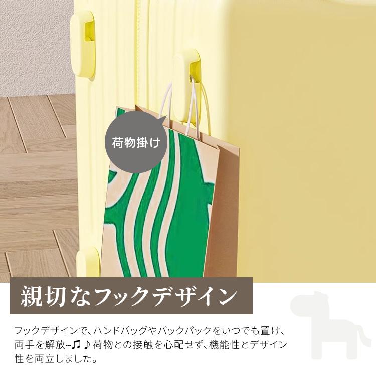 キッズ スーツケース 子供が乗れるスーツケース 家族旅行 六輪子供用 防犯ロック 荷物掛け ステップ付き カップホルダー付き 32L 35L 38L 40L 軽い 静音仕様 |  | 15