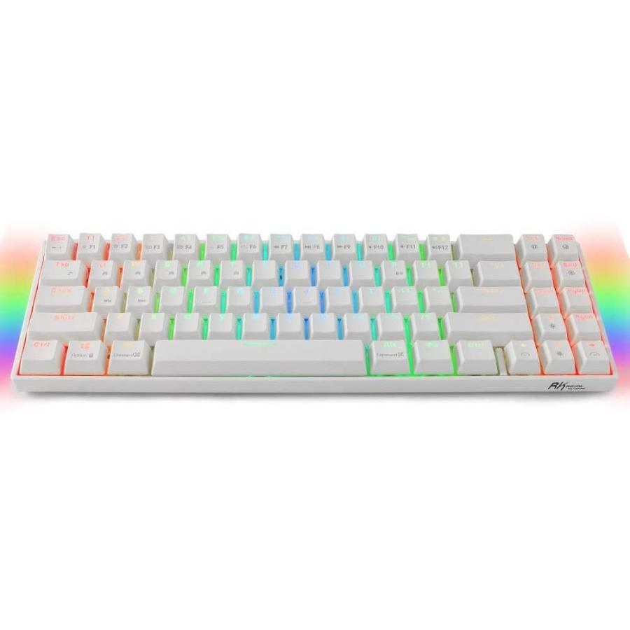 Rk71 ゲーミングキーボード キーボード ワイヤレス 71 キー Rgb 発光ledバックライト付きusb Bluetooth 両対応 多 Share シェア 通販 Yahoo ショッピング