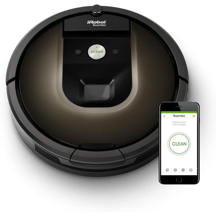 ルンバ980 アイロボット ロボット掃除機 Wi Fi対応 マッピング 自動充電 自動再開 強い吸引力 R980060alexa対応 Larometmetal Ro
