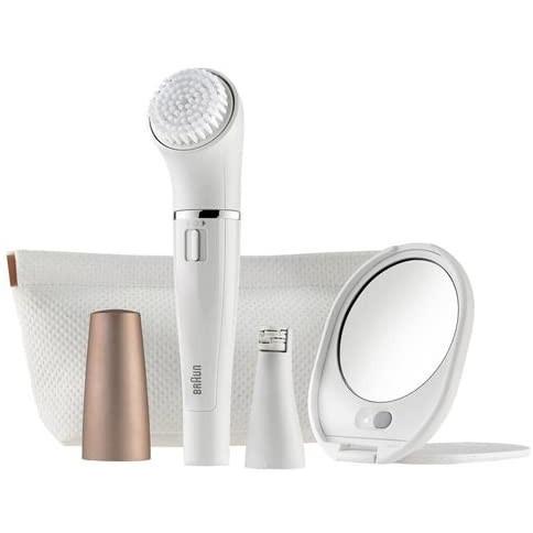 ブラウン 光美容器 & 顔専用脱毛器セット (シルク ...