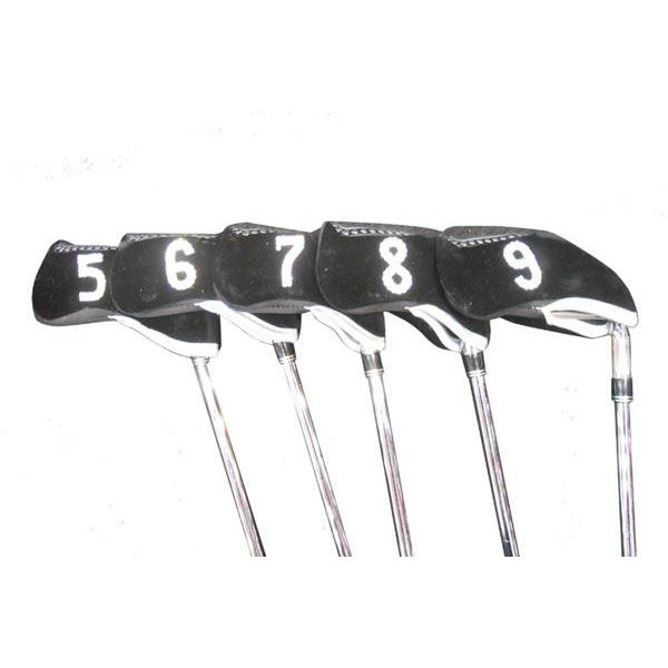 ゴルフクラブ ヘッドカバー アイアンカバー 貼布用 キラキラ クラブ ナンバー No.1｜shareki-golf｜04