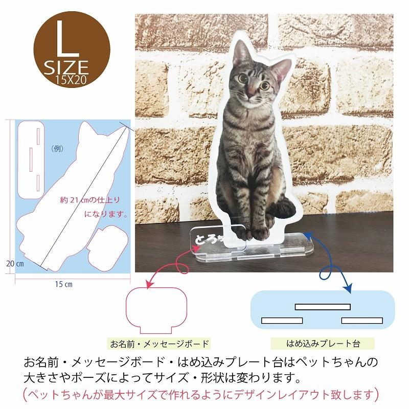 写真で うちの子 アクリル オリジナル 愛猫 フォトプレート 愛犬 ウエルカムボード ペット メモリアル 位牌 思い出 フォトスタンドl 03 Or032 Sharero 通販 Yahoo ショッピング